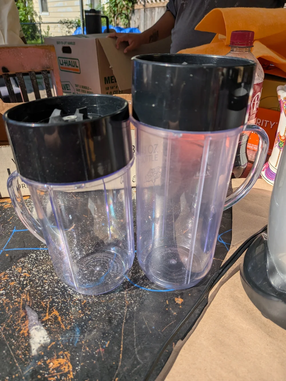 Compact Blender in Silver and Black - Personal Blender